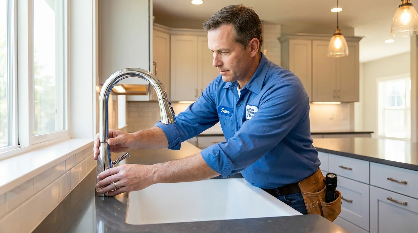 Kitchen faucet installation by Johns Plumbing LLC in Cripple Creek